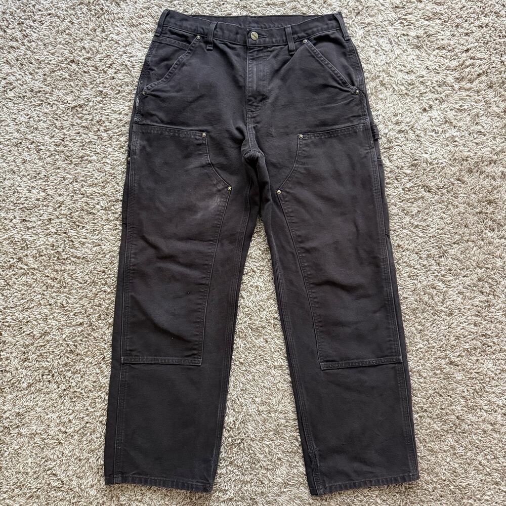 Vintage Carhartt Double Knee Carpenter Pants Mocha Brown Men’s Size 31x30